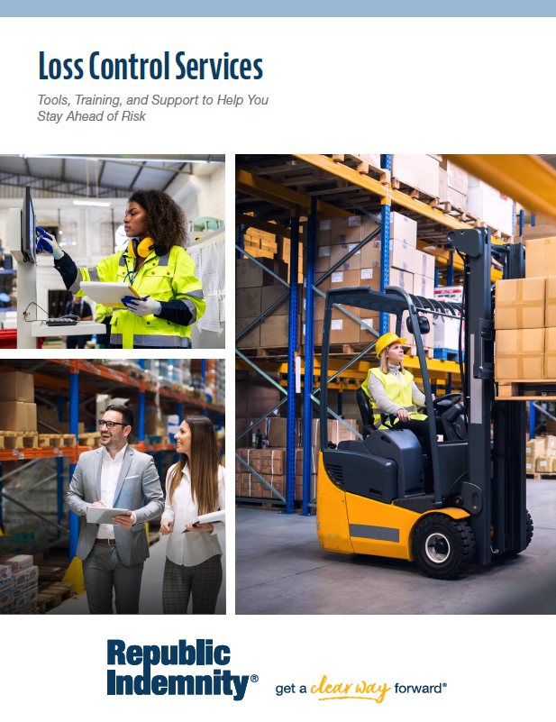 Loss Control Services Booklet